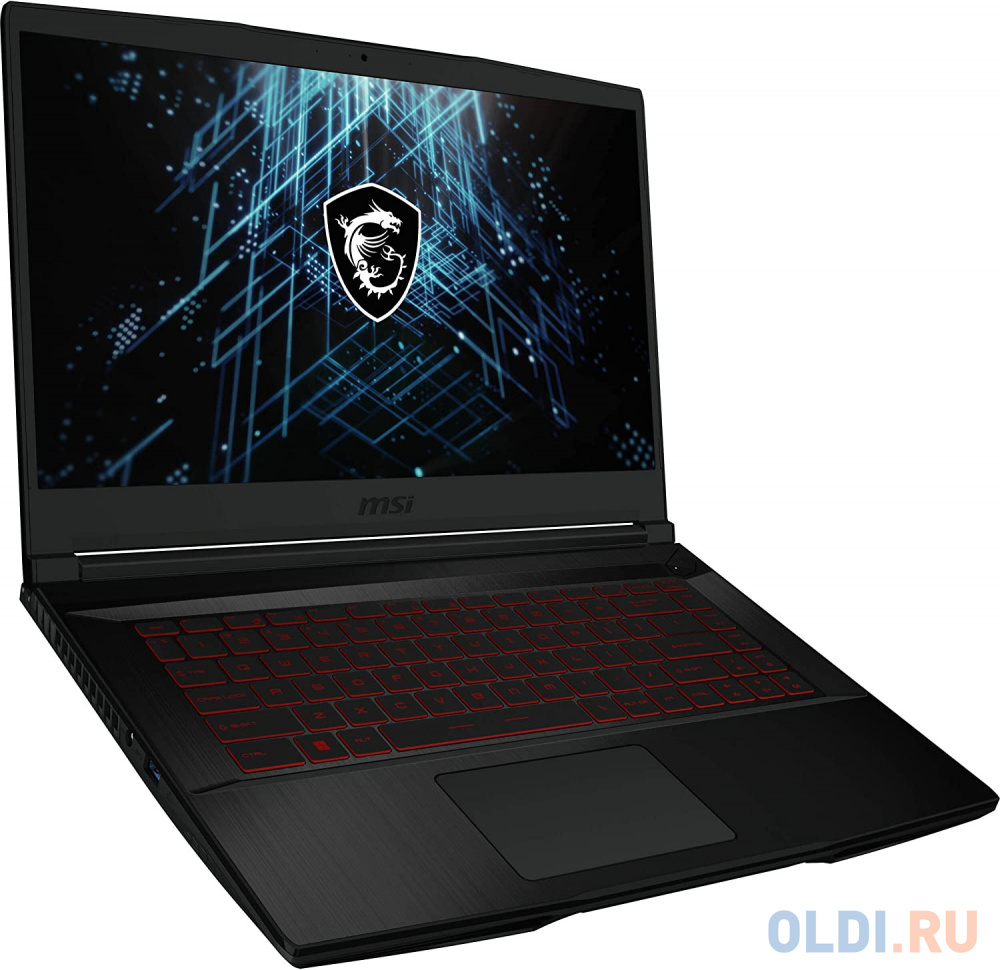 Ноутбук MSI Thin GF63 12HW-006XRU 15.6" 1920x1080 Intel Core i5-12500H SSD 512 Gb 8Gb WiFi (802.11 b/g/n/ac/ax) Bluetooth 5.2 Arc A370M 4096 Мб ч