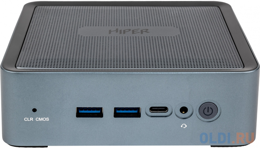 Неттоп Hiper ED20 i5 12400P (1.7) 16Gb SSD512Gb Iris Xe Windows 11 Professional GbitEth WiFi BT 65W черный (I5124R16N5WPG)