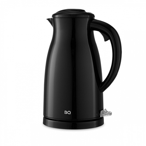 Чайник BQ KT1709S 1.5л. 1.8 кВт, термостойкий пластик, черный