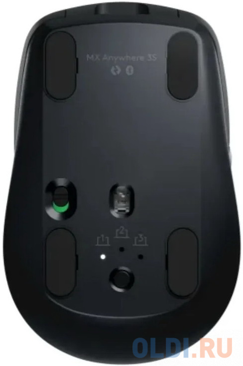 Logitech Wireless MX Anywhere 3S Mouse, 200-8000dpi, Bluetooth, Graphite [910-006929]