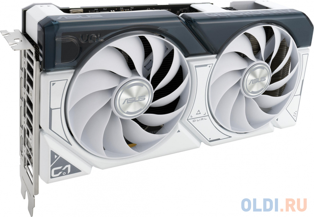 ASUS GeForce RTX 4060 8192Mb, Dual OC 8G White (Dual-RTX4060-O8G-White) 1xHDMI, 3xDP, Ret