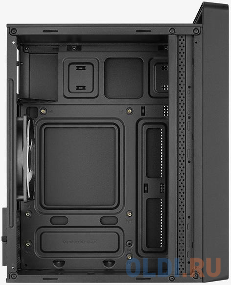 Корпус microATX Aerocool CS-109-S-BK-v1 Без БП чёрный