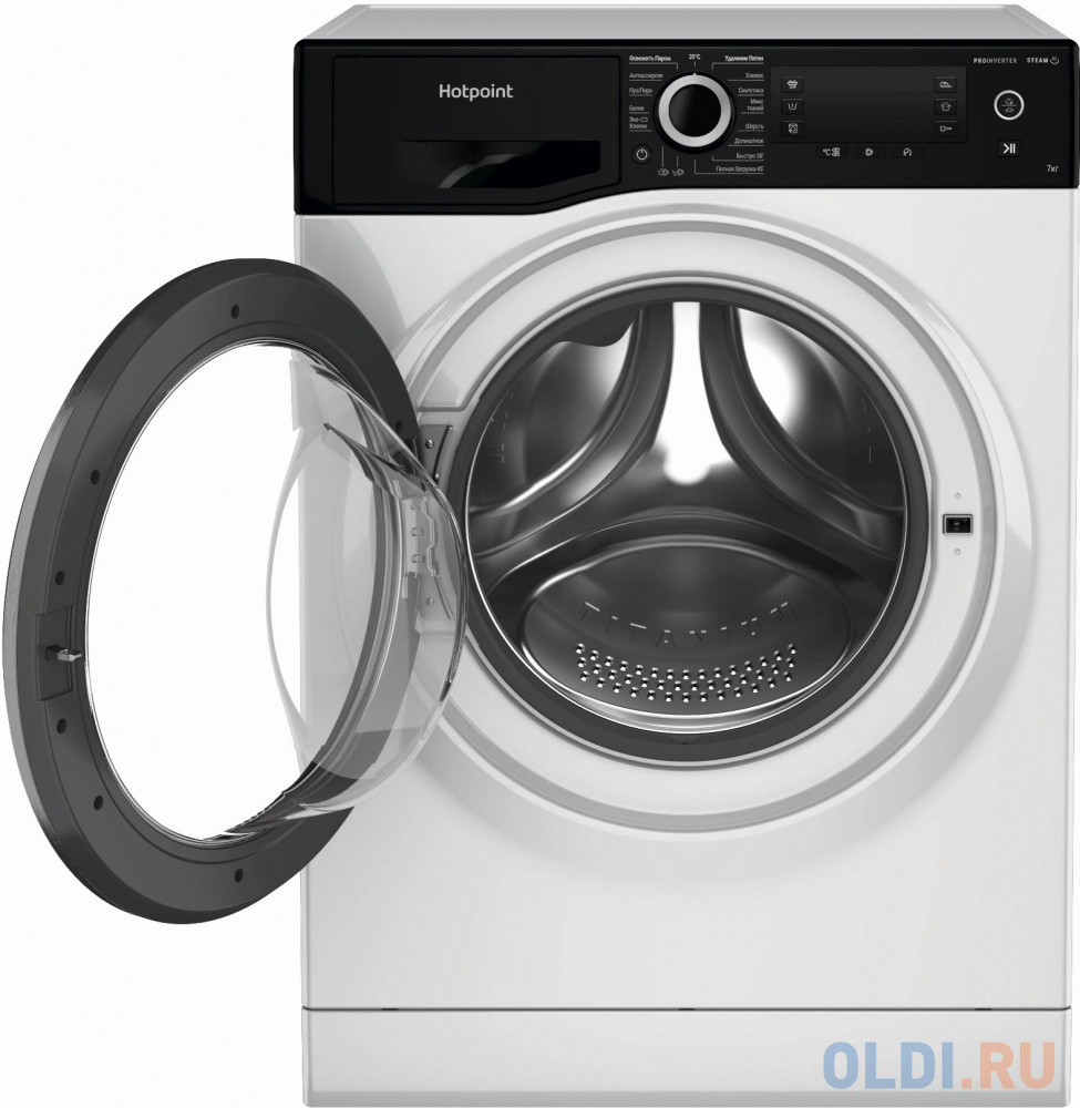 Стиральная машина Hotpoint NSD 7239 ZS VE RU класс: A-30% загр.фронтальная макс.:7кг белый