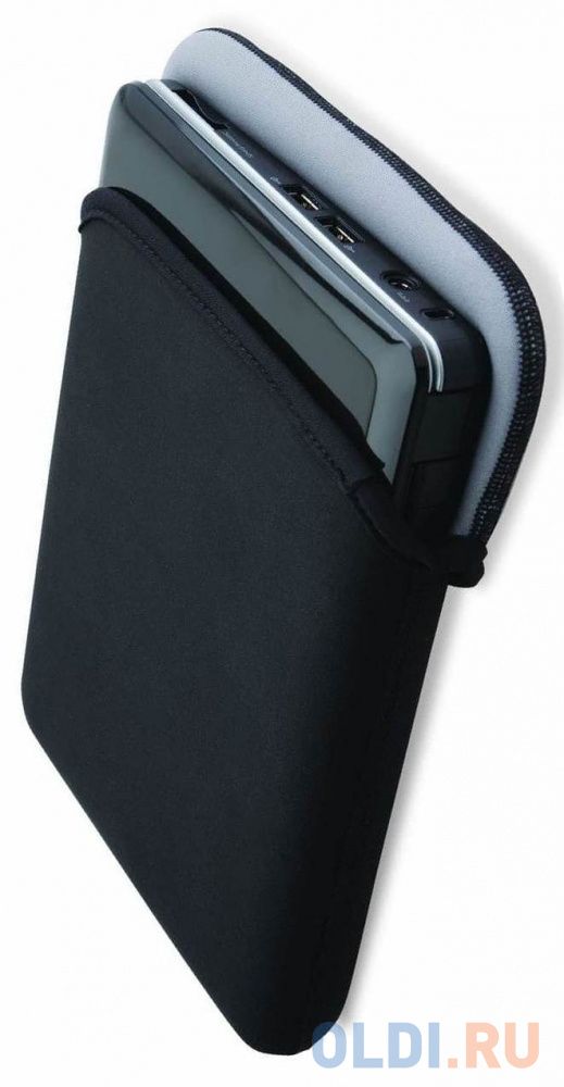 Чехол для нетбука 10.2" Kensington Reversible Sleeve for Netbooks неопрен черный серый K62914EU в Москвe