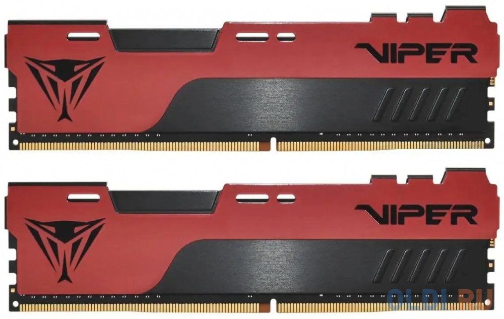 Память DDR4 2x32GB 4000MHz Patriot PVE2464G400C0K Viper Elite II RTL Gaming PC4-32000 CL20 DIMM 288-pin 1.4В kit с радиатором Ret