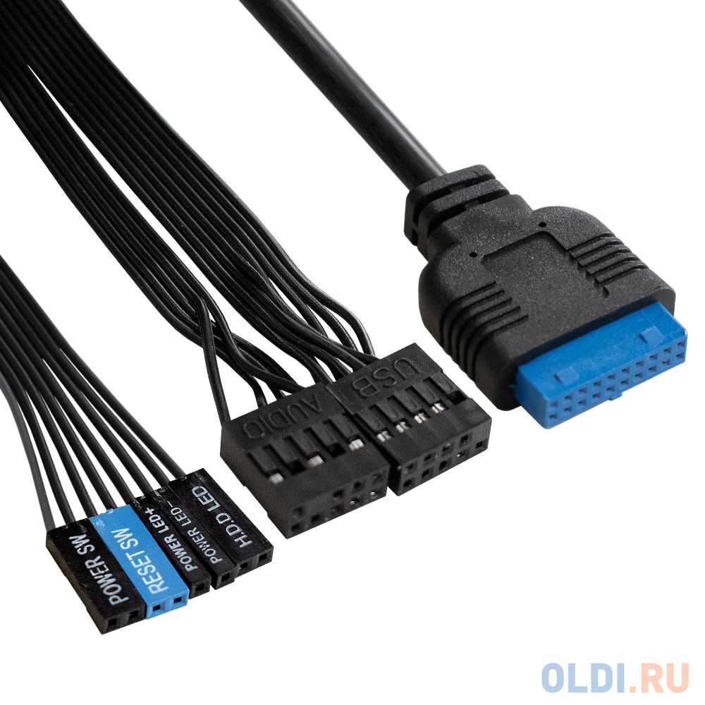 Корпус Minitower ExeGate MA-401 (mATX, без БП, 2*USB+1*USB3.0, аудио, черный)