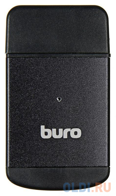 Устройство чтения карт памяти USB2.0 Buro BU-CR-3103 черный