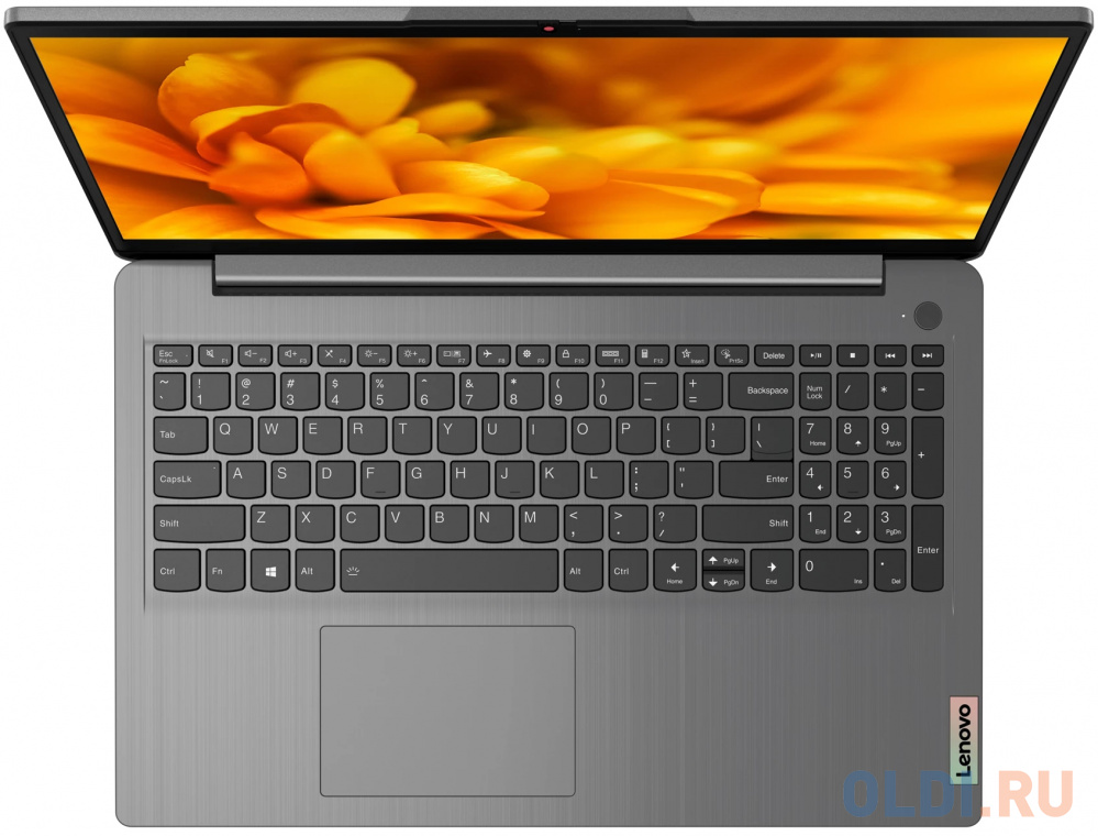 Ноутбук Lenovo IdeaPad 3 Intel Core i3-1154G4/8Gb/256Gb SSD/15.6" FHD/No OS Gray (русская гравировка)