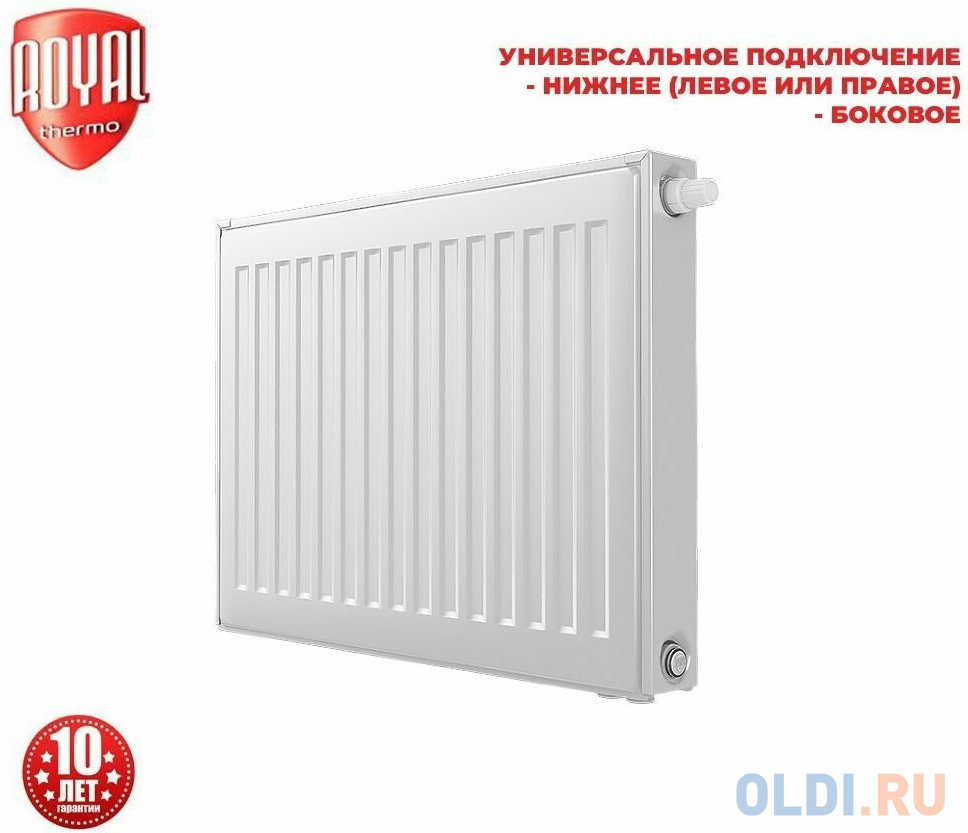 Радиатор панельный Royal Thermo VENTIL COMPACT VC21-500-1400 RAL9016 M в Москвe