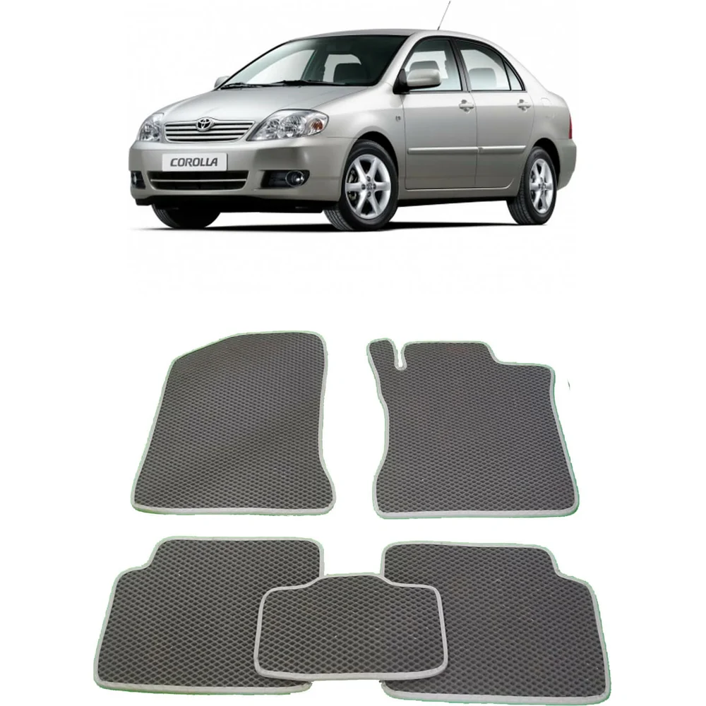 Ковры в салон автомобиля toyota corolla ix (e120, e130) правый руль 2001 - 2007 Eva Smart 1804-B5B5-S <vendorcode>