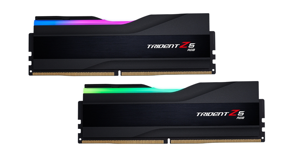 Комплект памяти DDR5 DIMM 96Gb (2x48Gb), 6800MHz, CL34, 1.35V, G.Skill, Trident Z5 RGB (GS_F5-6800J3446F48GX2-TZ5RK) Retail