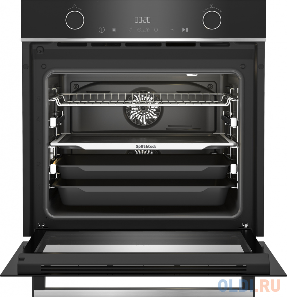 Духовой шкаф Beko BBVM13400XDS,  черный