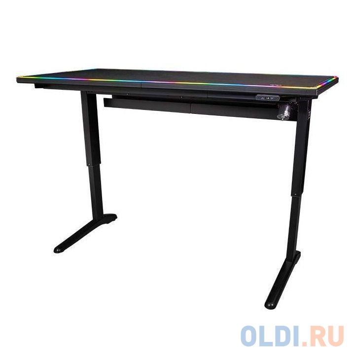 Gaming Desk Level 20 BattleStation Black, Electric,RGB, none Black, Electric,RGB, none