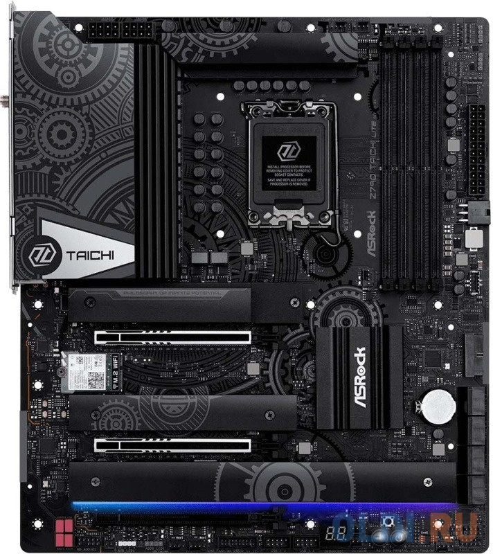 Z790 TAICHI LITE, Socket 1700, Intel®Z790, 4xDDR5-4800, HDMI, 2xPCI-Ex16, 2xPCI-Ex1, 8xSATA3(RAID 0/1/5/10), 5xM.2, 6 Ch Audio, 1xGLan, 1x2.5GLan, WiF в Москвe