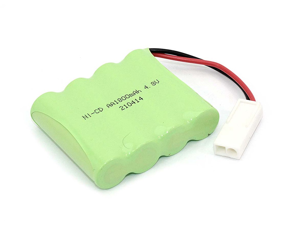 Аккумулятор Vbparts Ni-Cd 4.8V 1800mAh AA Flatpack разъем EL 082366