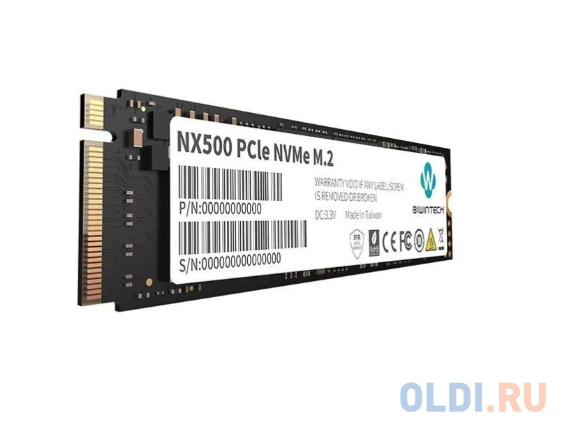 SSD накопитель BiwinTech NX500 512 Gb PCI-E 3.0 x4 в Москвe