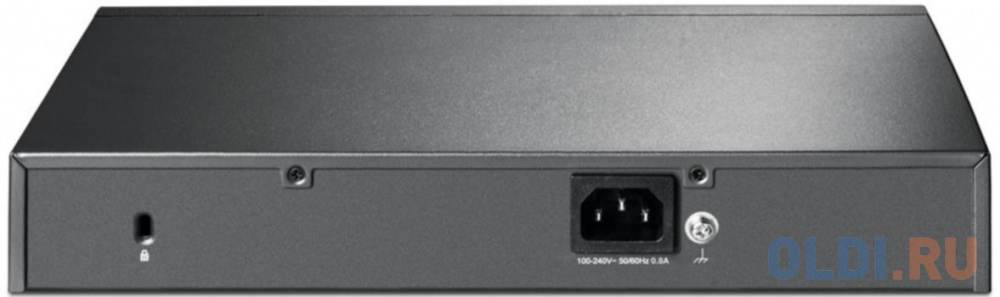 8-port Desktop/Rackmount 10G Unmanaged Switch, 8 100/1G/2.5G/5G/10G RJ-45 ports,  1 Fan with intelligent speed control, 100-240 VAC, 50/60 Hz.