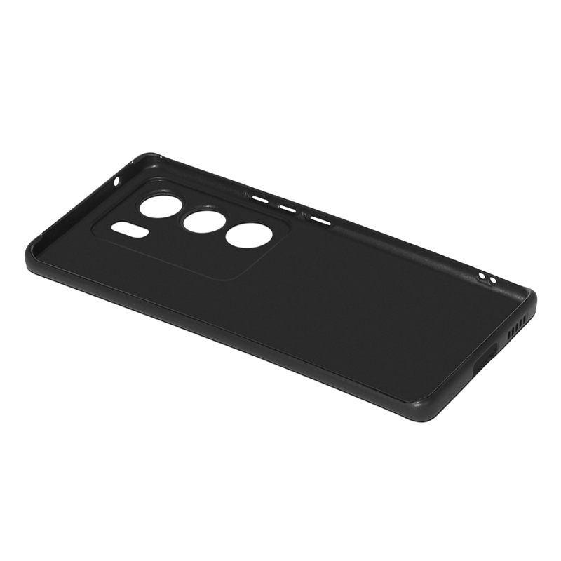 Чехол DF для Vivo S17 Pro Silicone Black vCase-22