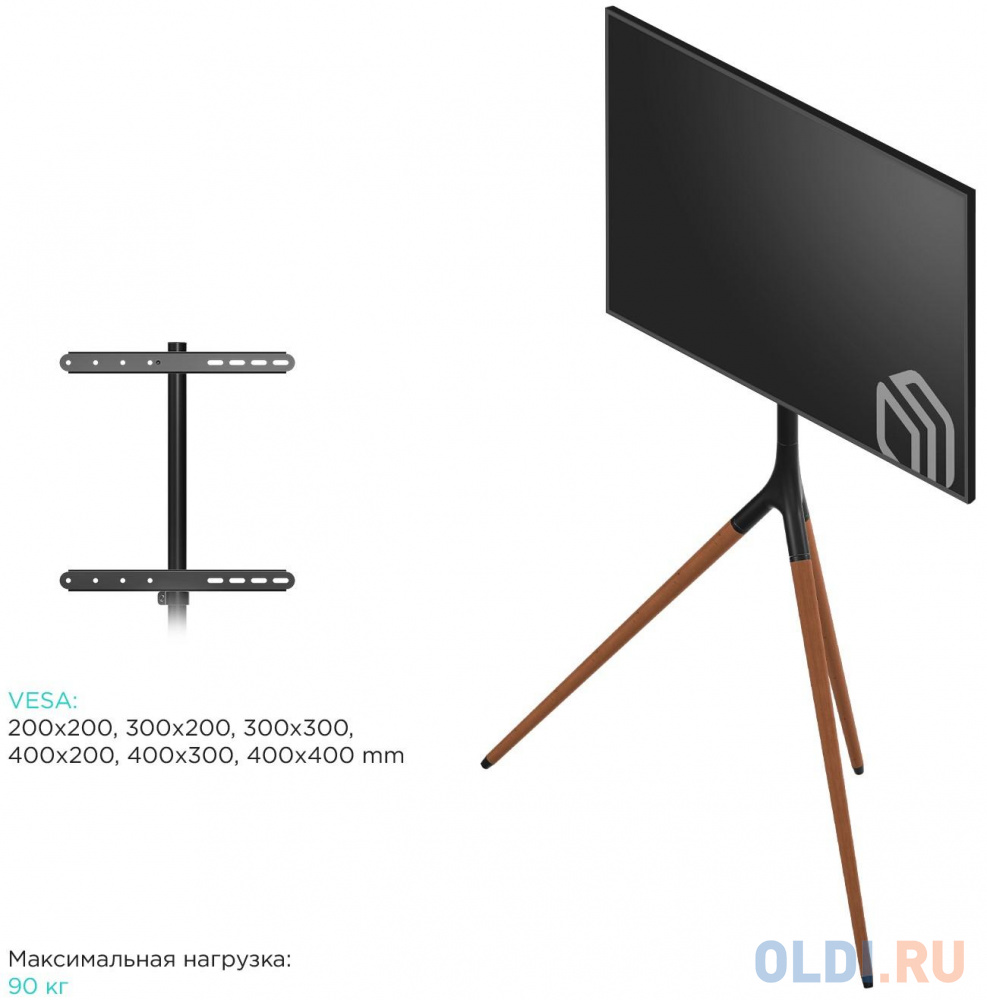 Аксессуар для ТВ FLOOR STAND /32-65" TS1220 BLACK ONKRON