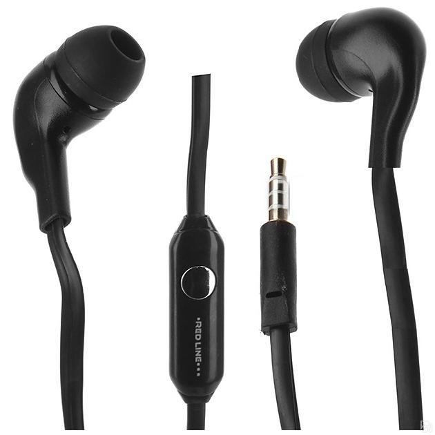 Наушники Red Line Stereo Headset E01 Black УТ000009820