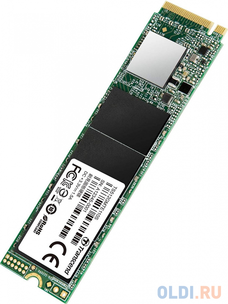 SSD накопитель Transcend MTE110S 512 Gb PCI-E 3.0 x4 в Москвe