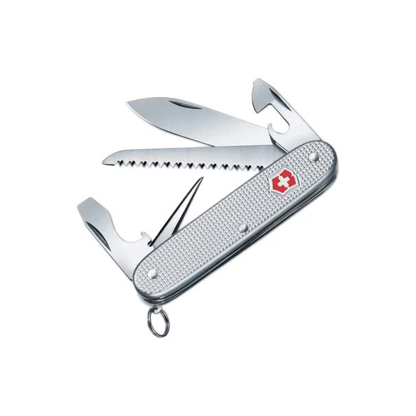 Нож Victorinox Farmer, 93 мм, 9 функций, серебристый