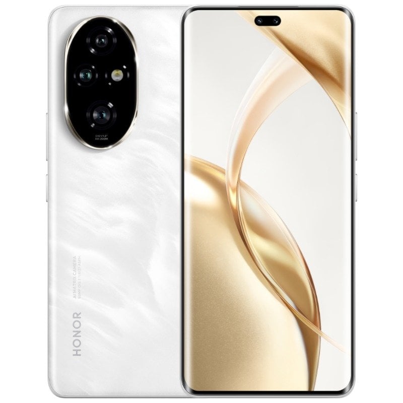 Смартфон Honor 200 Pro, 6.78" 2700x1224 OLED, Qualcomm Snapdragon 8s Gen 3, 12Gb RAM, 512Gb, 3G/4G/5G, NFC, Wi-Fi, BT, 3xCam, 2-Sim, 5.2 А·ч, USB Type-C, Android 14, белый (5109BFUJ)