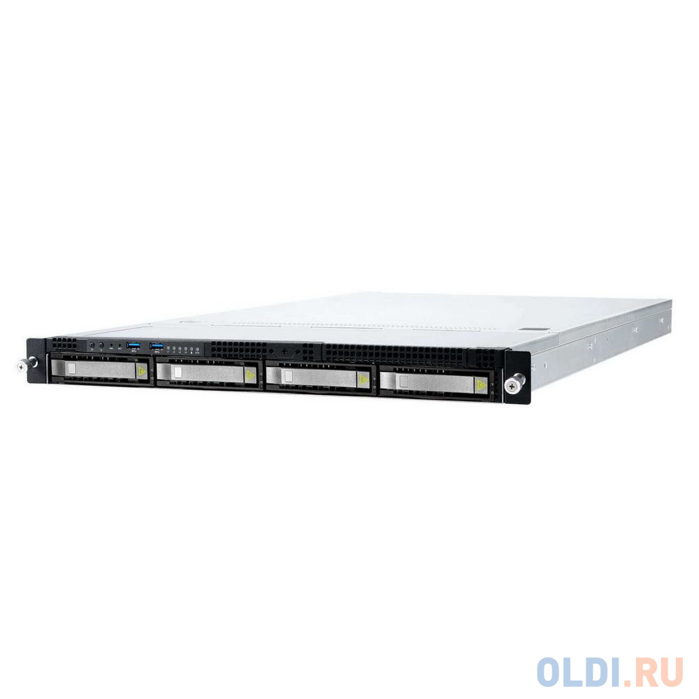 Компьютерный корпус IW-RS104-07 Single 650w Acbel/FAN 4056mm*6/SLIMSAS*4 BP)/2.5&quot;/3.5&quot; hot-swap HDD tray (gray color)*4/28&quot;