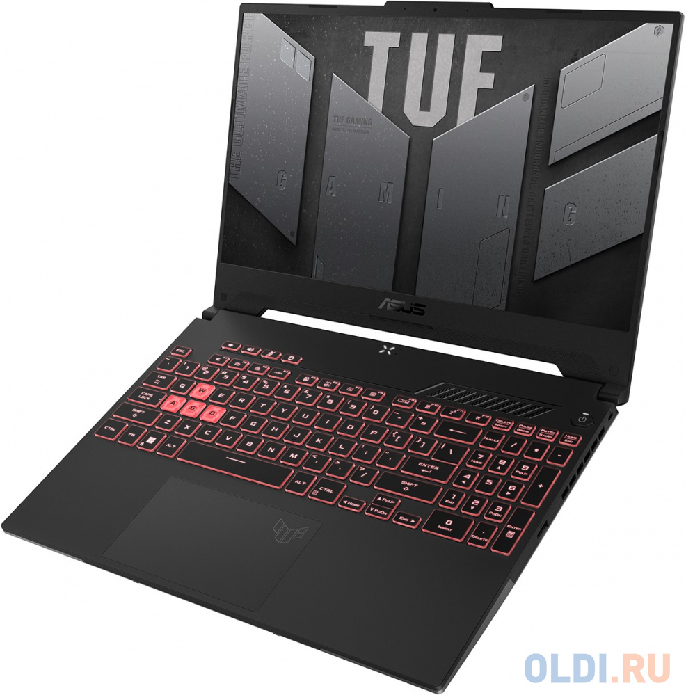 Ноутбук ASUS TUF Gaming A15 FA507RR-HQ007 Ryzen 7 6800H/16Gb/1Tb SSD/15.6" QHD IPS 144Hz/NVIDIA GeForce RTX 3070 8Gb GDDR6/No OS grey