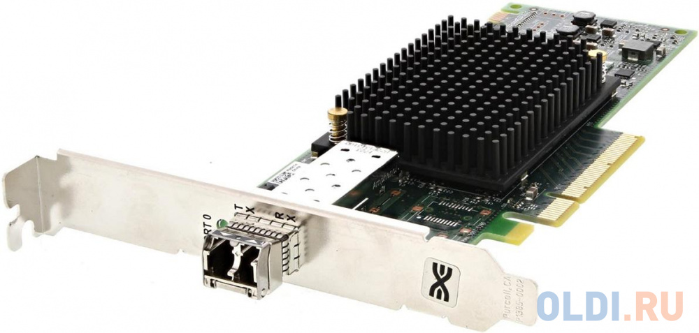 Emulex LPe31000-M6 Gen 6 (16GFC), 1-port, 16Gb/s, PCIe Gen3 x8, LC MMF 100m, трансивер установлен, Upgradable to 32GFC (011313)