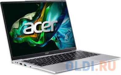 Ноутбук 14" IPS WUXGA Acer Aspire AL14-31P-C8EV silver (Processor N100/8Gb/256Gb SSD/VGA int/noOS) (NX.KS8ER.001)