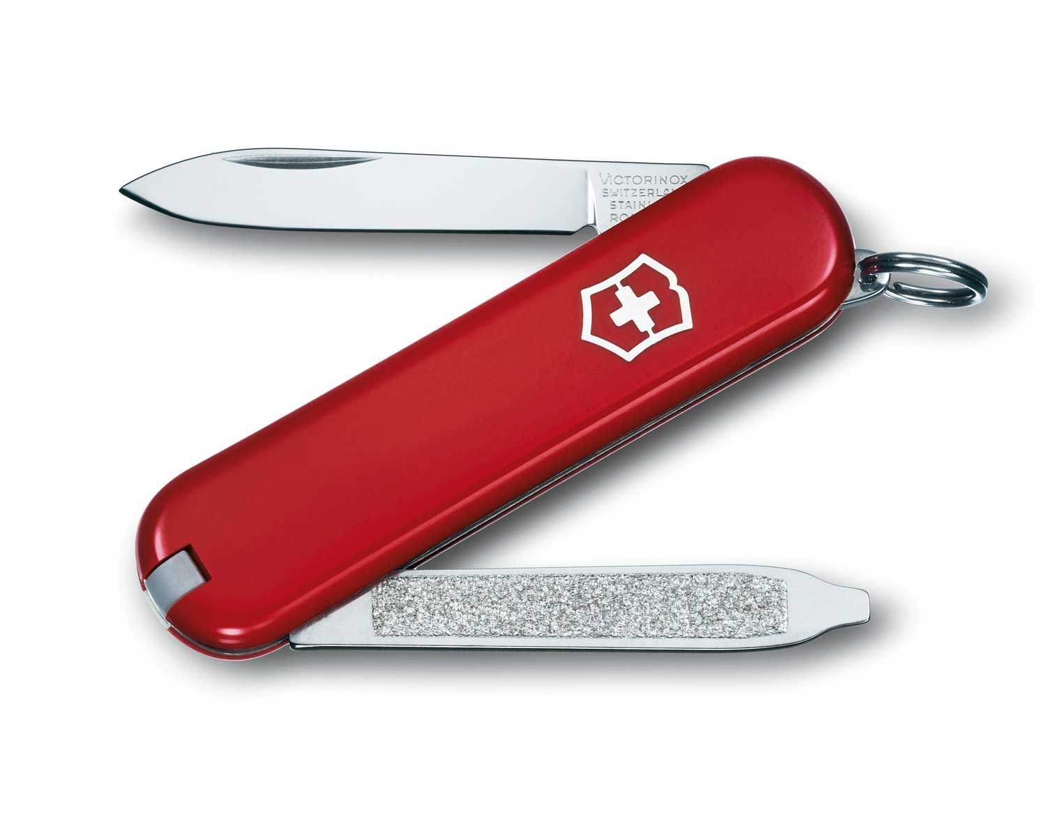 Нож-брелок Victorinox Classic Escort, 58 мм, 6 функций, красный в Москвe