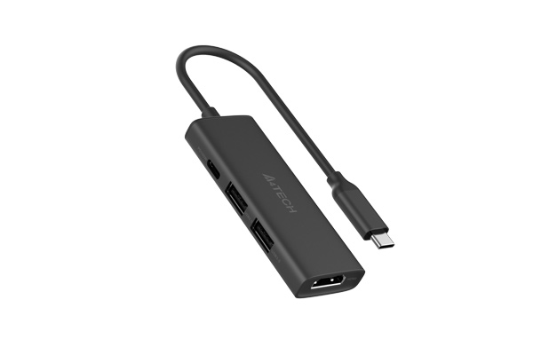 Хаб USB A4Tech USB-C DST-40C