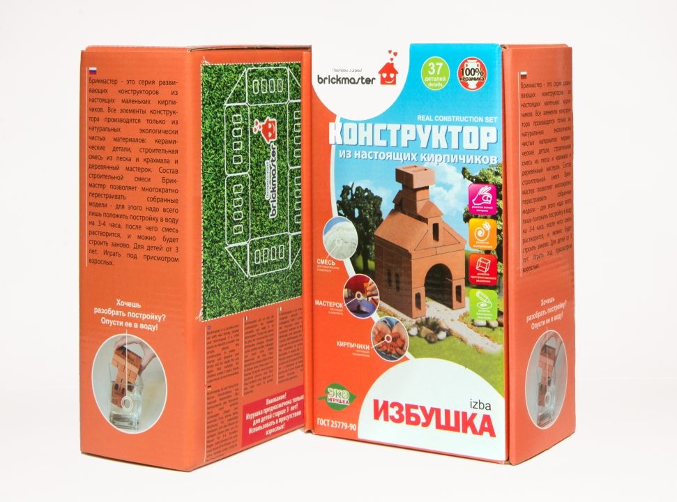 Конструктор BRICKMASTER 601 Избушка (37 деталей) в Москвe