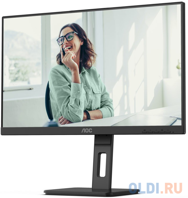 Монитор AOC 27" Pro Q27P3CV черный IPS LED 4ms 16:9 HDMI M/M матовая HAS Piv 1000:1 350cd 178гр/178гр 2560x1440 75Hz DP QHD USB 3.45кг