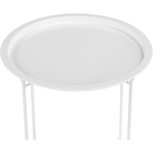 Журнальный столик-поднос Woodville Tray 47х51 white в Москвe