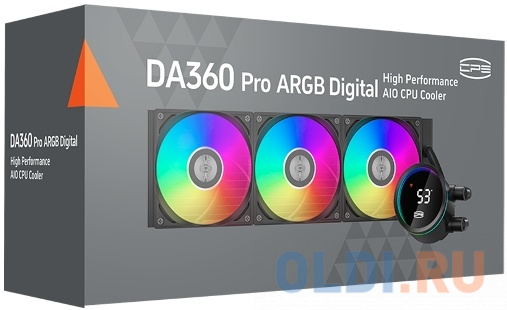 Кулер для процессора PCCooler DA360 Pro ARGB Digital BK