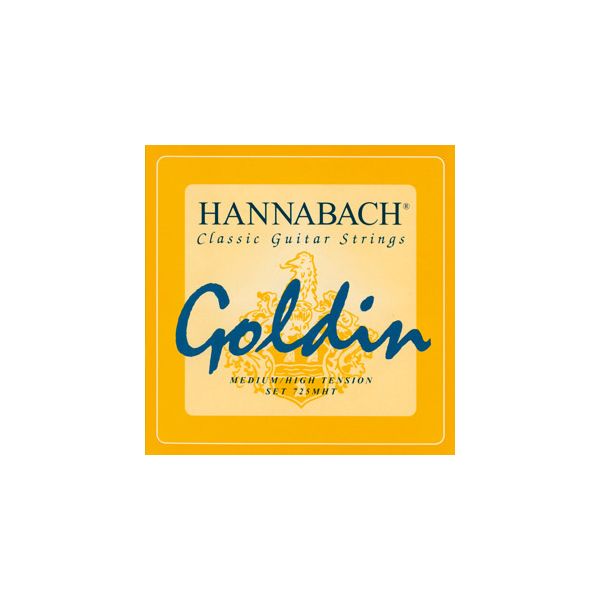 Струны  Hannabach 725MHT GOLDIN нейлон для классической гитары