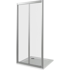 Душевая дверь Good Door Infinity SD 90х185 прозрачная, хром (SD-90-C-CH)