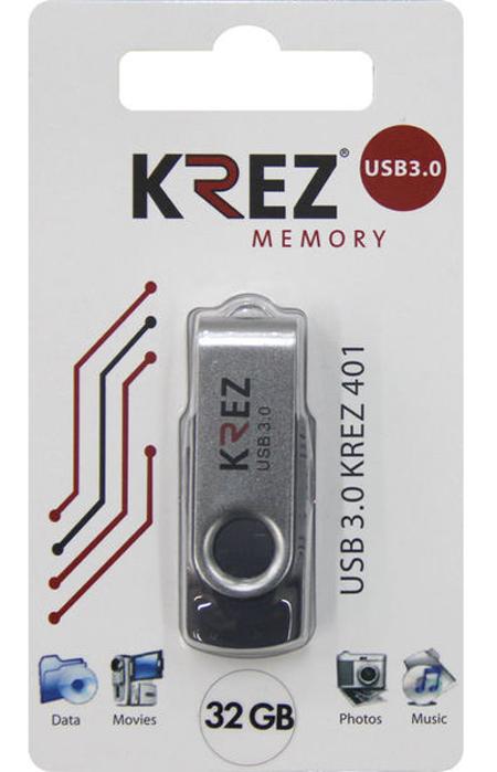 Флешка USB 32Gb Krez 401 синий KREZ401U3L32