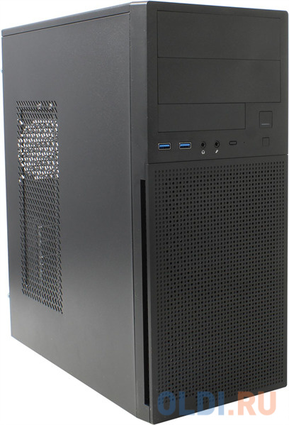 MidiTower Powerman DA815BK Black PMP-500ATX-F 2*USB 3.0 ATX
