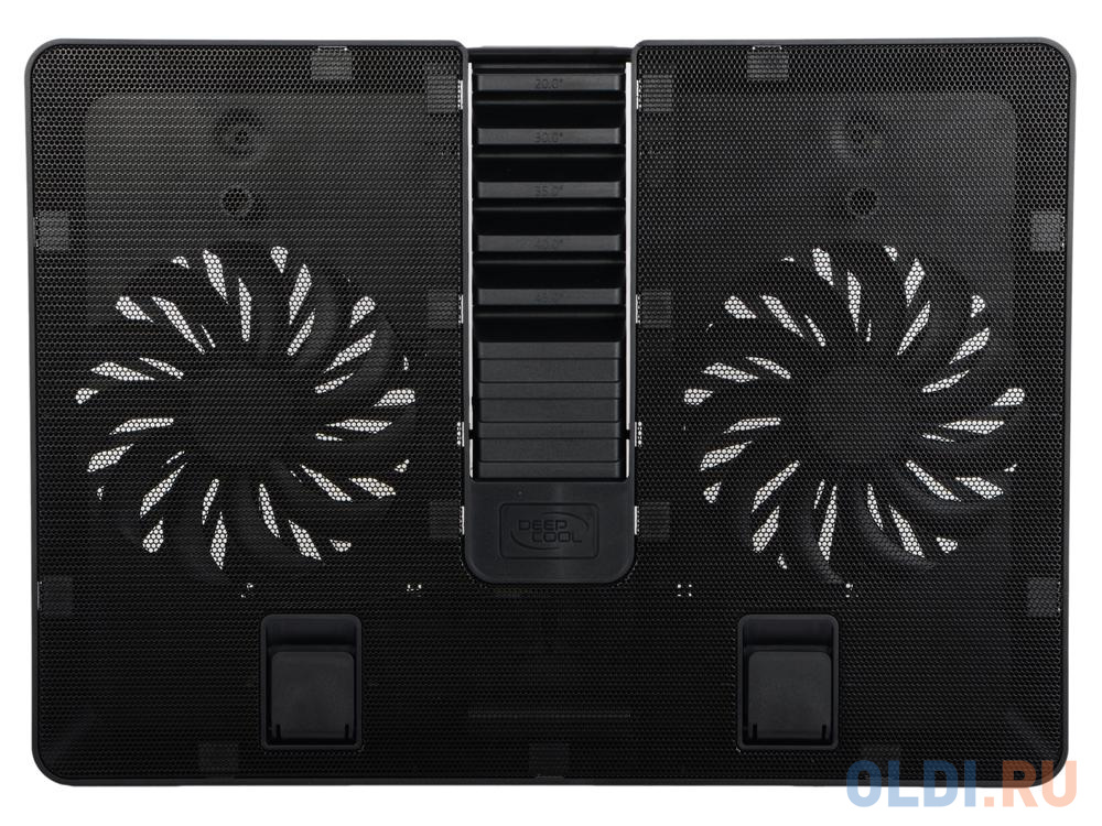 Теплоотводящая подставка под ноутбук DeepCool U-PAL (до 15.6", вентиляторы 2x140мм, USB 3.0)