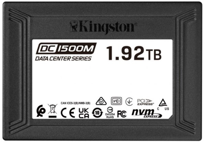 Накопитель SSD Kingston 1,92TB (SEDC1500M/1920G)