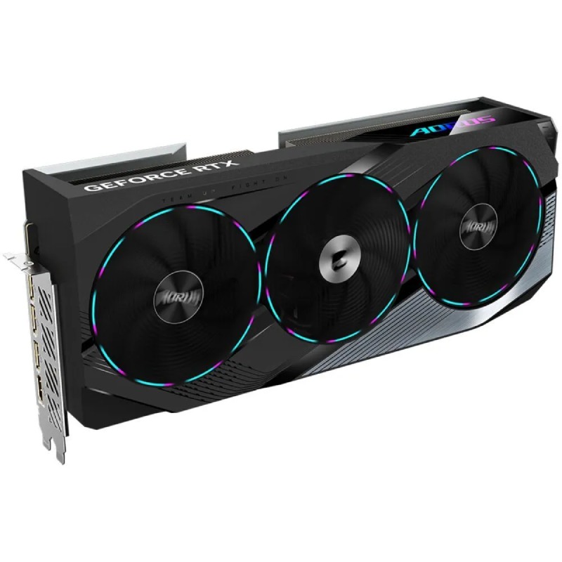 Видеокарта GigaByte Aorus GeForce RTX 4070 Super Master 12G 2655Mhz PCI-E 4.0 12288Mb 21000Mhz 192-bit 3xDP HDMI GV-N407SAORUS M-12GD