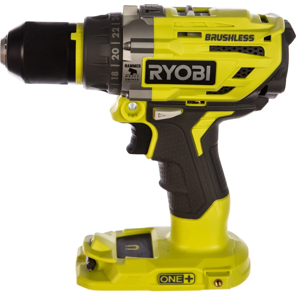 Бесщеточная ударная дрель-шуруповерт Ryobi