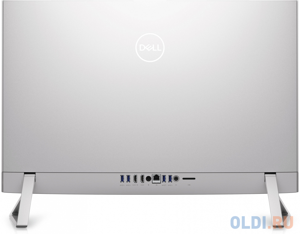 Моноблок Dell Inspiron 7720 27" Full HD i7 1355U 16Gb SSD1Tb MX550 2Gb CR Windows 11 Professional GbitEth WiFi BT клавиатура мышь Cam серебристый