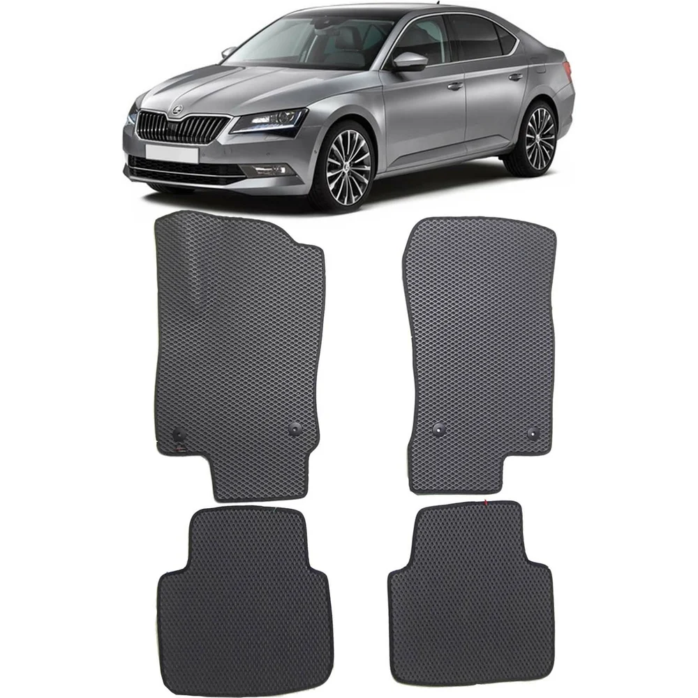Ковры в салон автомобиля skoda superb iii 2015 - Eva Smart 2543-A6A6-S <vendorcode>