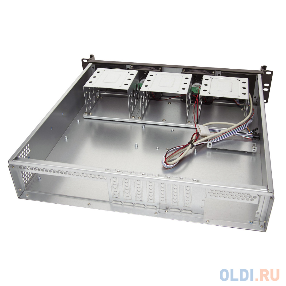 Exegate EX292583RUS Серверный корпус ExeGate Pro 2U420-06 <RM 19", высота 2U, глубина 420, БП 2U-700ADS, USB>