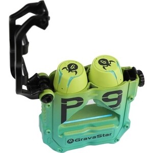 Наушники GravaStar Sirius Pro Neon Green, TWS, гибридные, зеленый в Москвe