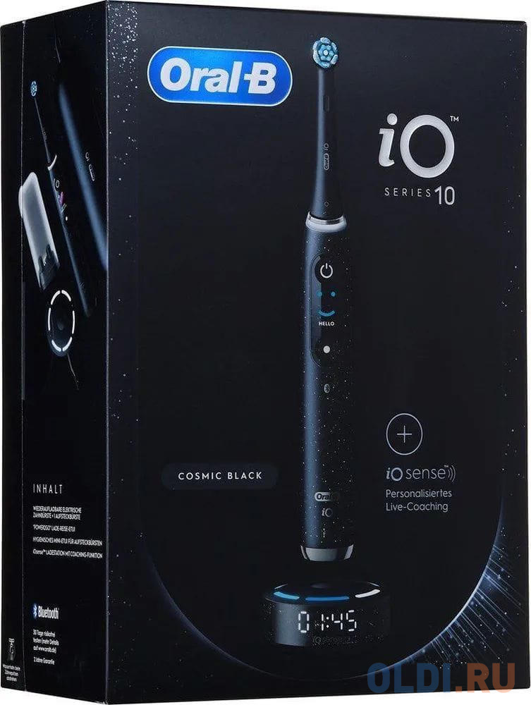 Электрическая зубная щетка IO10 COSMIC BLACK ORAL-B